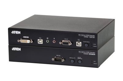 ATEN CE680 KVM-switch Rack-montage Zwart