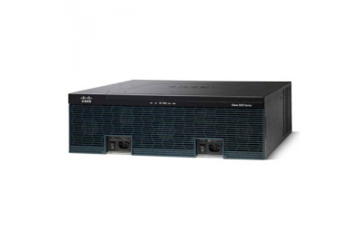 Cisco 3925E bedrade router Gigabit Ethernet Zwart