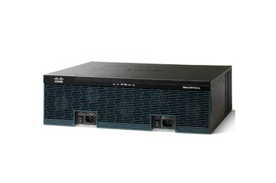 Cisco 3925E bedrade router Gigabit Ethernet Zwart