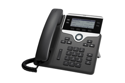 Cisco 7841 IP telefoon Zwart, Zilver 4 regels LCD