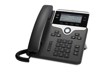 Cisco 7841 IP telefoon Zwart, Zilver 4 regels LCD