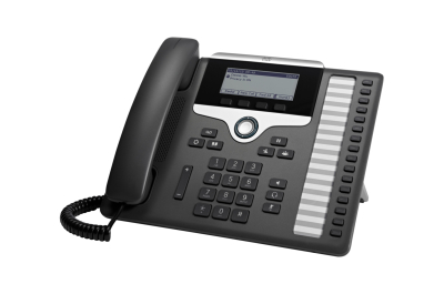 Cisco 7861 IP telefoon Zwart, Zilver 16 regels LCD