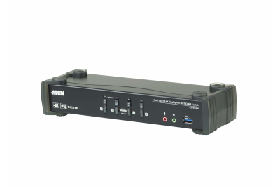 ATEN CS1924M KVM-switch Zwart