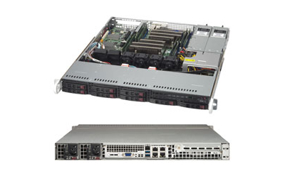 Supermicro CSE-113MFAC2-R606CB computerbehuizing Rack Zwart 600 W