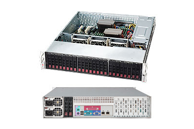 Supermicro 216BAC-R920LPB Rack Zwart 920 W