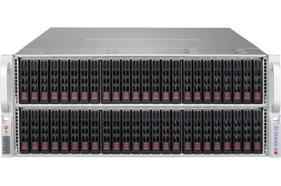 Supermicro SuperChassis 417BE1C-R1K23JBOD disk array Rack (4U) Zwart