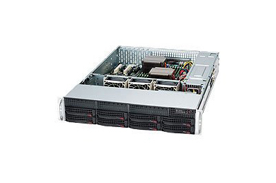 Supermicro SC825TQC-600LPB Rack Zwart 600 W