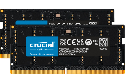 Crucial CT2K48G56C46S5 geheugenmodule 96 GB 2 x 48 GB DDR5 5600 MHz