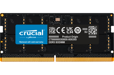 Crucial CT32G48C40S5 geheugenmodule 32 GB 1 x 32 GB DDR5 4800 MHz