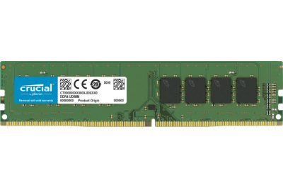 Crucial CT4G4DFS824AT geheugenmodule 4 GB 1 x 4 GB DDR4 2400 MHz