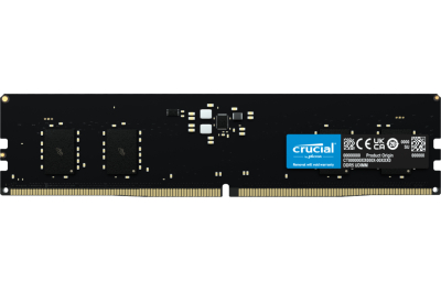 Crucial CT8G56C46U5 geheugenmodule 8 GB 1 x 8 GB DDR5 288-pin DIMM ECC