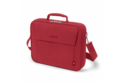 DICOTA Eco Multi BASE 39,6 cm (15.6") Aktetas Rood