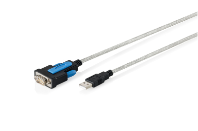 Digitus DA-70170 seriële kabel Transparant 1,8 m USB Type-A RS-232