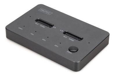 Digitus DA-71545-1 basisstation voor opslagstations USB 3.2 Gen 1 (3.1 Gen 1) Type-C Zwart