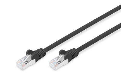 Digitus DB-160144-030-S netwerkkabel Zwart 3 m Cat6 S/FTP (S-STP)