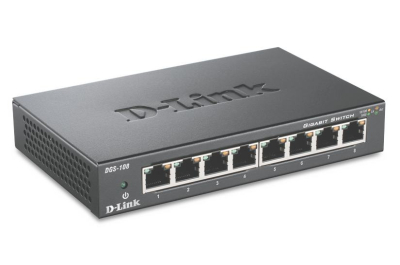 D-Link DGS-108 Zwart