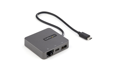 StarTech.com USB-C Multiport Adapter - USB 3.1 Gen 2 Type-C Aluminium Mini Dock - USB-C naar 4K HDMI of 1080p VGA Video - 10Gbps USB-A & USB-C Hub met GbE - Compatibel met Thunderbolt 3