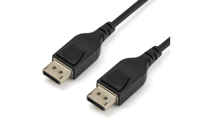 StarTech.com 1m Gecertificeerde VESA DisplayPort 1.4 Kabel, 8K 60Hz HBR3 HDR, Super UHD DisplayPort naar DisplayPort Monitor Kabel, Ultra HD 4K 120Hz DP 1.4 Dunne Video Kabel M/M Connector