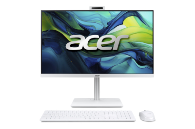 Acer Aspire C24-A WI5418 NL Intel Core 5 120U 60,5 cm (23.8") 1920 x 1080 Pixels Alles-in-één-pc 16 GB DDR5-SDRAM 1 TB SSD Windows 11 Home Wi-Fi 6 (802.11ax) Wit