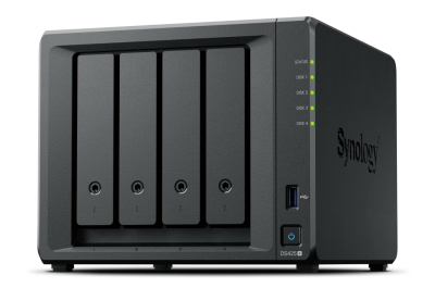 Synology DiskStation DS425+ data-opslag-server NAS Intel® Celeron® J4125 2 GB DDR4 0 TB Zwart