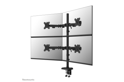 Neomounts DS60-600BL2-2 Quadruple monitorarm voor vier schermen 10-32"