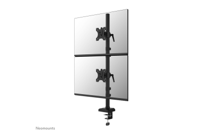 Neomounts DS60-600BL2V Monitorarm voor twee schermen 10-32"