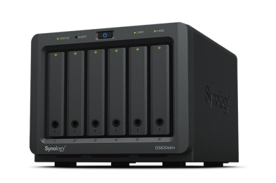 Synology DiskStation DS620SLIM data-opslag-server NAS Desktop Ethernet LAN Zwart J3355