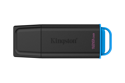 Kingston Technology DataTraveler 128GB Portable USB 3.2 Gen 1 Exodia Black/Blue