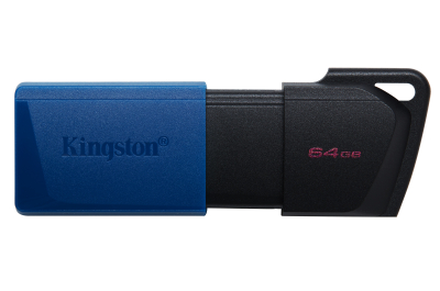 Kingston Technology DataTraveler Exodia M 64 GB, USB 3.2 Gen 1 (zwart + blauw)