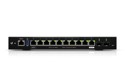 Ubiquiti Networks EdgeRouter ER-12 bedrade router Gigabit Ethernet Zwart