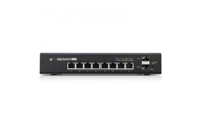 Ubiquiti EdgeSwitch 8 Managed Gigabit Ethernet (10/100/1000) Power over Ethernet (PoE) Zwart