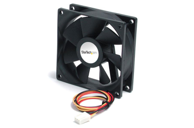 StarTech.com FAN6X25TX3H koelsysteem voor computers Computer behuizing Ventilator 6 cm Zwart 1 stuk(s)