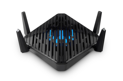 Acer Predator Connect W6 Wi-Fi 6 draadloze router Gigabit Ethernet Dual-band (2.4 GHz / 5 GHz) Zwart