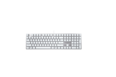 CHERRY KC 200 MX toetsenbord Universeel USB QWERTY Engels Zilver, Wit