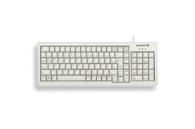 CHERRY XS G84-5200LCMCH-0 toetsenbord Thuis USB Zwitsers Grijs