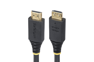 StarTech.com 0,9m High Speed HDMI Kabel met Grip Connectors, 4K 60Hz/1440p 144Hz, HDR10/HDCP 2.2/ARC, 18Gbps, UHD HDMI Kabel voor TV/Monitor/Display, TPE Mantel