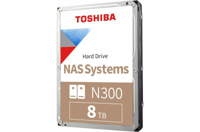 Toshiba N300 NAS interne harde schijf 8 TB 7200 RPM 256 MB 3.5" SATA III