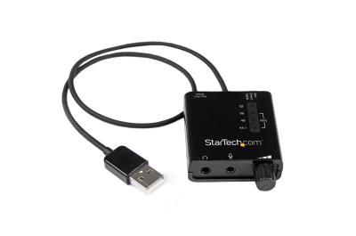 StarTech.com USB-stereo audio adapter externe geluidskaart met SPDIF digitale audio en stereo mic