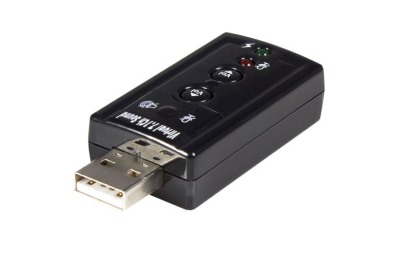 StarTech.com Virtuele 7.1 USB Stereo Audio Adapter Externe Geluidkaart