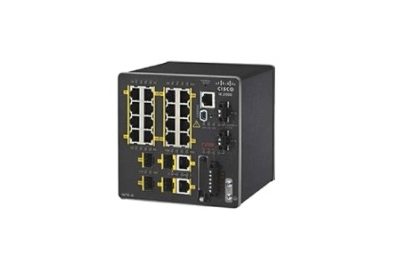 Cisco IE-2000-16TC-G-X netwerk-switch Managed L2 Fast Ethernet (10/100) Zwart