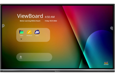 Viewsonic IFP7550-5 interactief whiteboard 190,5 cm (75") 3840 x 2160 Pixels Touchscreen Zwart HDMI