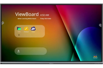 Viewsonic IFP7550-5F interactief whiteboard 190,5 cm (75") 3840 x 2160 Pixels Touchscreen Zwart HDMI