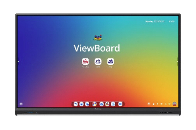 Viewsonic IFP7553 interactief whiteboard 189,2 cm (74.5") 3840 x 2160 Pixels Touchscreen Zwart