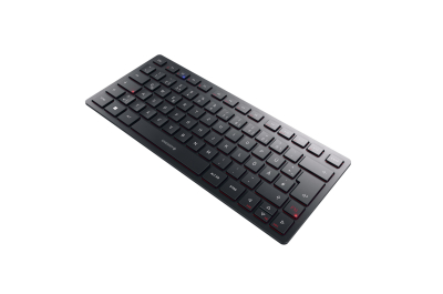 CHERRY KW 9200 MINI toetsenbord Universeel USB + RF Wireless + Bluetooth QWERTZ Duits Zwart