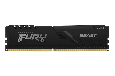 Kingston Technology FURY Beast 8GB 3200MT/s DDR4 CL16 DIMM Black