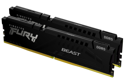 Kingston Technology FURY Beast 64GB 6000MT/s DDR5 CL36 DIMM (set van 2) Black EXPO