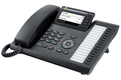 Unify OpenScape CP400 IP telefoon Zwart