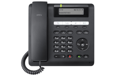 Unify OpenScape Desk Phone CP205 IP telefoon Zwart