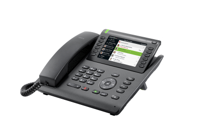 Unify OpenScape Desk Phone CP700 IP telefoon Zwart TFT