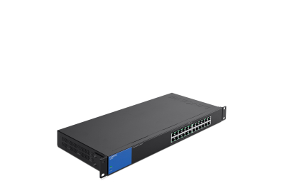 Linksys 24-poorts Gigabit PoE-desktopswitch (LGS124P)